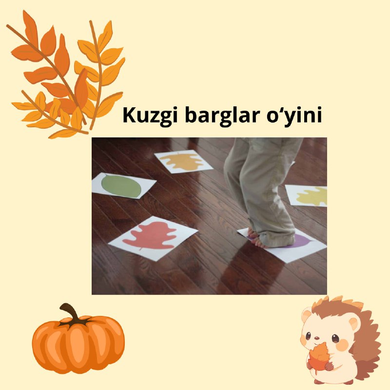 KUZGI RANGLAR O‘YINI! Darsda qo‘llaymiz - BAXTIYOR.UZ