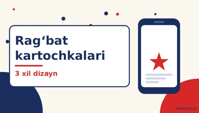 Rag‘bat kartochkalari to‘plami: “Barakalla”, “Baliq”, Navoiy